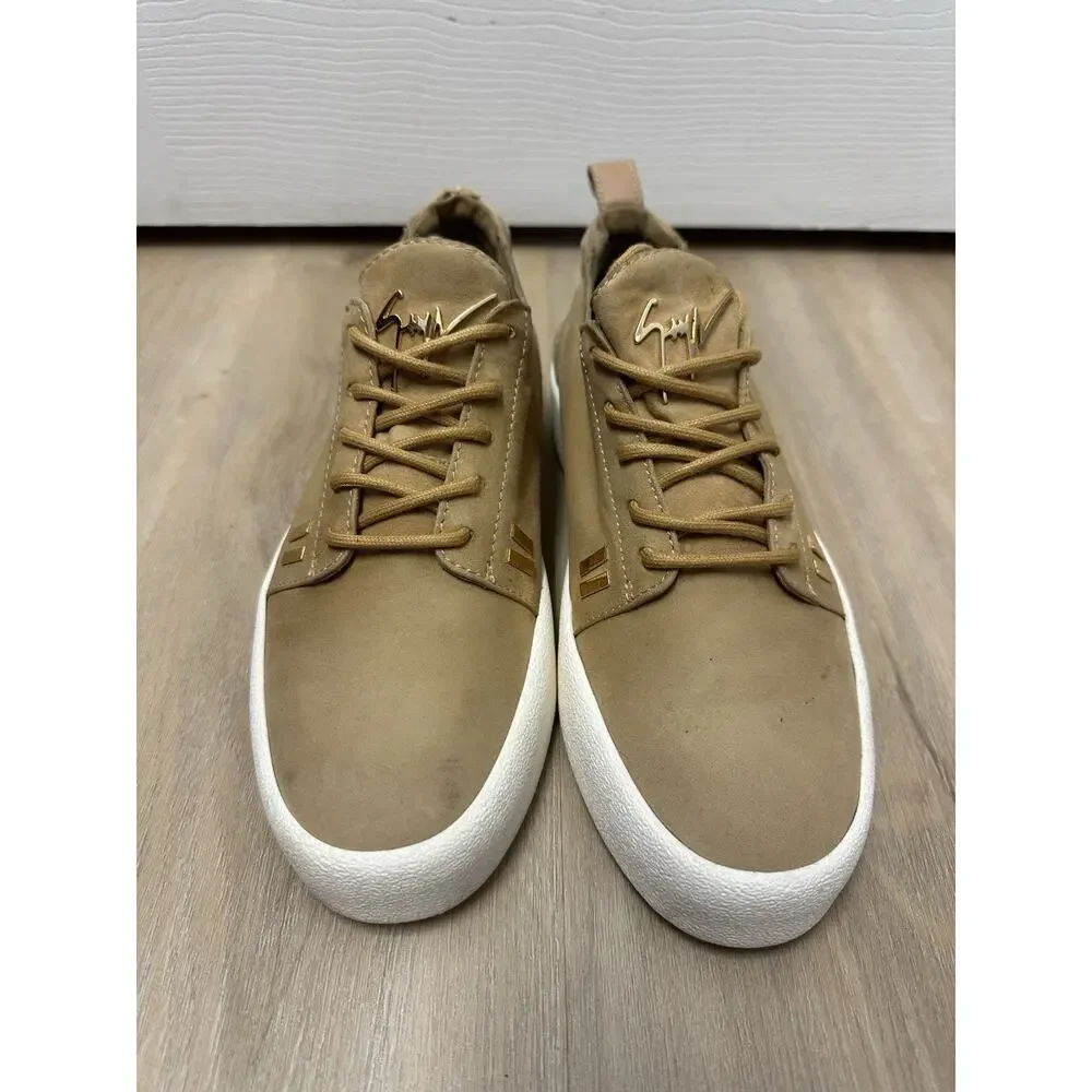Giuseppe Zanotti Brown Suede Men's Sneakers EU 43 US 10